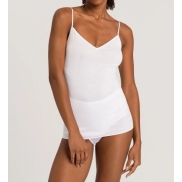Tops HANRO COTTON SEAMLESS L, spaghetti strap