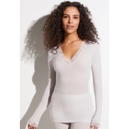 Apakškrekls ar garām piedurknēm ZIMMERLI WOOL & SILK