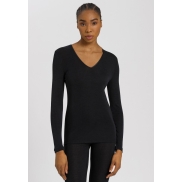 Apakškrekls ar garām piedurknēm HANRO WOOLEN SILK