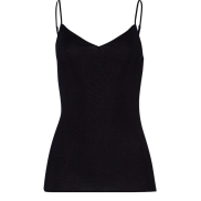 Tops HANRO COTTON SEAMLESS XL spaghetti black