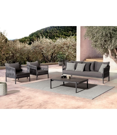 Krēsls ANDREA BIZZOTTO FLORENCIA CHARCOAL WG21 Antracite