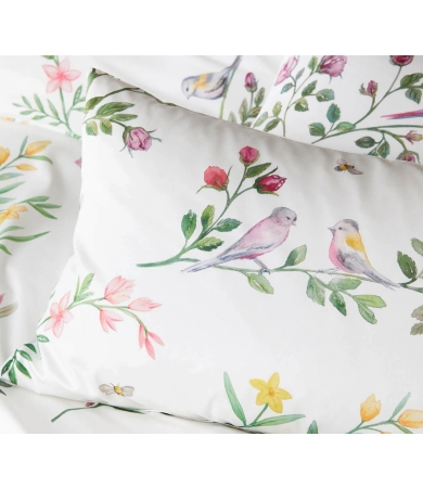 Gultas veļas komplekts ELEGANTE SONGBIRD 140x200 50x70