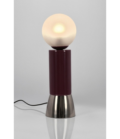 Galda lampa ANDREA BIZZOTTO MALTON H47 Silver Red