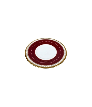 Apakštase NORITAKE TREFOLIO PLATINUM 15cm RED