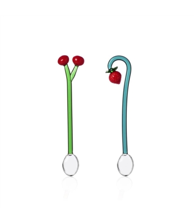 Karotes komplekts ICHENDORF FRUITS AND FLOWERS CHER&STRAWBERRY 2pcs