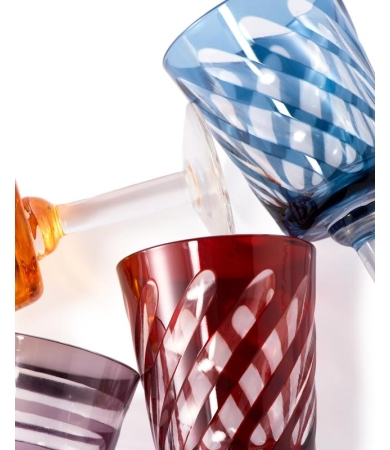 Vīna glāžu komplekts POLS POTTEN TUBULAR 200ml, Set of 4