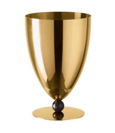 Vīna dzesētājs SAMBONET PENELOPE Pvd Gold Marble 18cm