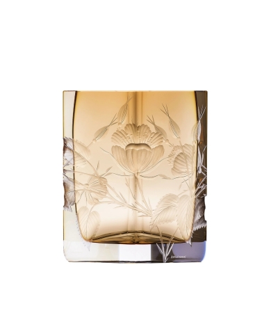 Vāze MOSER CHRYSIS 2776 ROSE AURORA 18cm