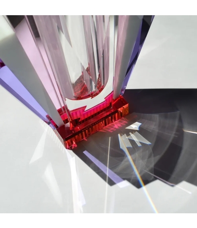 Vāze REFLECTIONS COPENHAGEN SOUTH BEACH  Clear/Pink/White/Purple/Yellow