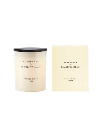 Aromātiskā svece CERERIA MOLLA 1899 RASPBERRY&BLACK VANILLA 230g Fruit