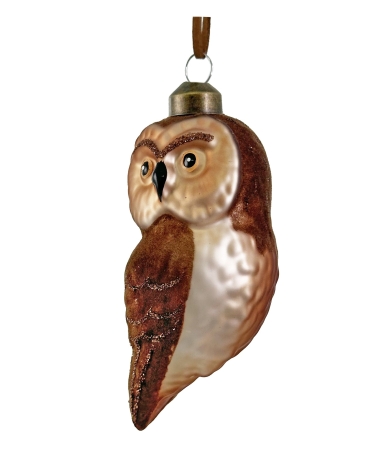 Rotājums SHISHI OWL DARK BROWN 12cm