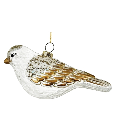Rotājums SHISHI BIRD CLEAR GOLD 13cm