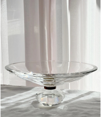 Bļoda uz kājas REFLECTIONS COPENHAGEN CHLESEA 30x20x12cm Clear