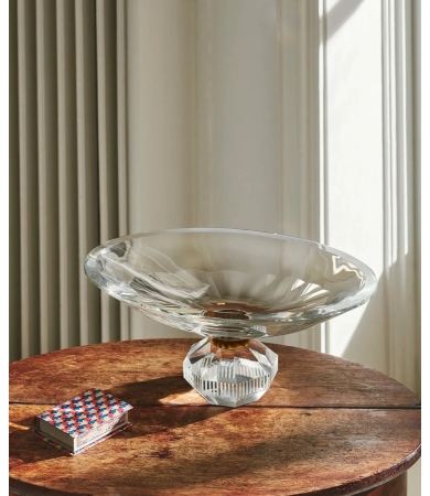 Bļoda uz kājas REFLECTIONS COPENHAGEN CHLESEA 30x20x12cm Clear