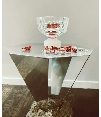 Bļoda uz kājas REFLECTIONS COPENHAGEN HALIFAX 18x18x16.5cm