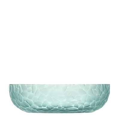 Dekoratīva bļoda MOSER ARCTIC 25cm Pebbles Beryl