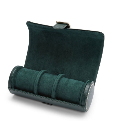 Pulksteņa futrālis WOLF BRITISH RACING 3 pulkstiņiem Green