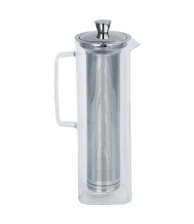 Tējas kanna CRISTEL LONG ISLAND ar sietiņu un karoti