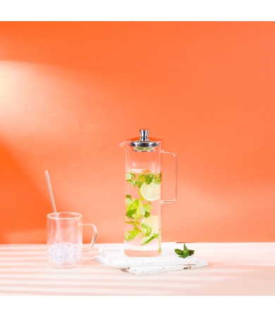 Tējas kanna CRISTEL LONG ISLAND ar sietiņu un karoti