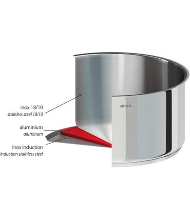 Katls bez vāka CRISTEL MUTINE 20cm,3l