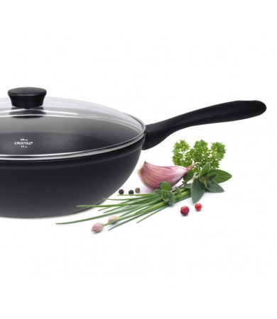 Panna CRISTEL COOKWAY FIXE 24cm, ar vāku