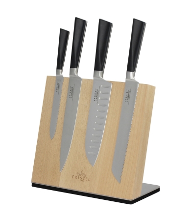 Nažu bloks CRISTEL MARTTIINI 25x23x12.5cm,up to 8 knives