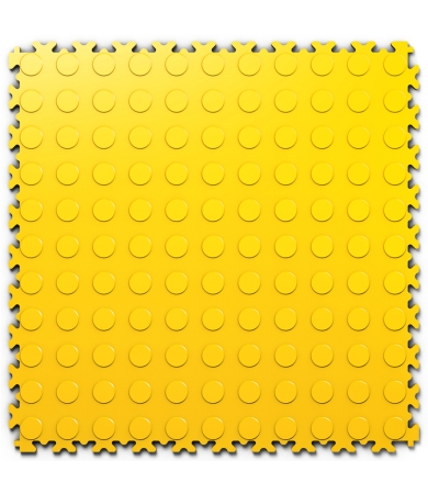 PVC Flīzes FORTELOCK INDUSTRY Yellow Coin