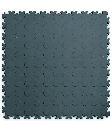 PVC Flīzes FORTELOCK INDUSTRY ECO Classic Blue Coin