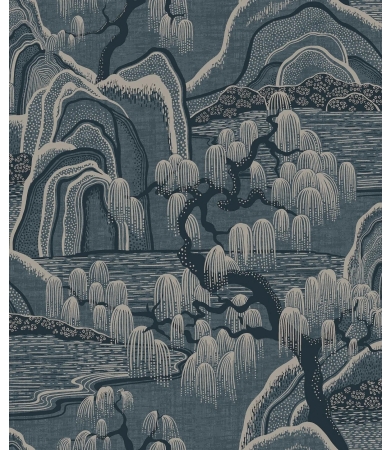 Tapetes BORAS EASTERN SIMPLICITY Indigo Garden