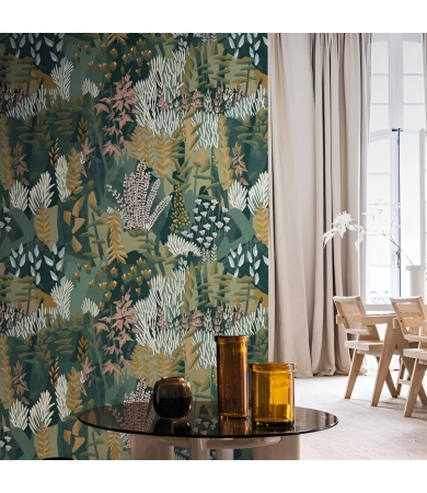Tapetes CASAMANCE JARDIN FELICIA ERICA Jaspe