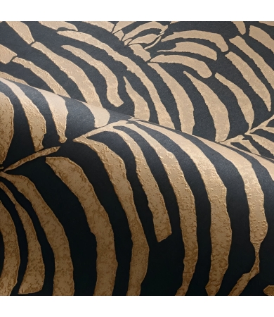 Tapetes CASAMANCE JARDIN FELICIA Noir