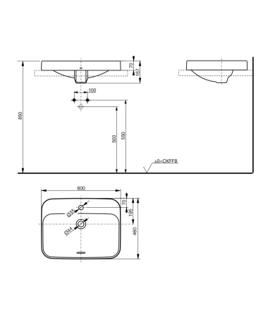 Izlietne TOTO LF FURNITURE
