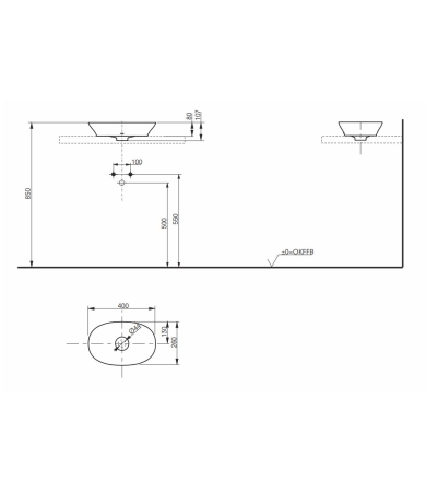 Izlietne TOTO VESSEL TL