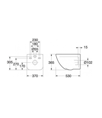 Klozetpods GUSTAVSBERG ARTIC