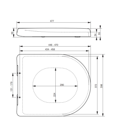 Klozetpoda vāks TOTO MH Soft Close