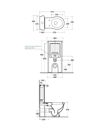 Skalojamā kaste CERAMICA GLOBO PAESTUM
