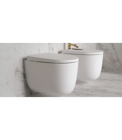 Klozetpoda vāks MEISSEN KERAMIK KONTRA Soft Close Slim