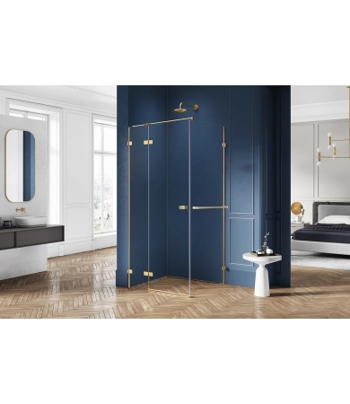 Dušas kabīne  AVEXA 100x80x200 Gold