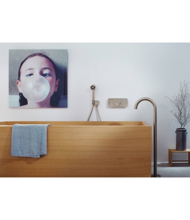 Jaucējkrāns AXOR ONE Brushed Nickel