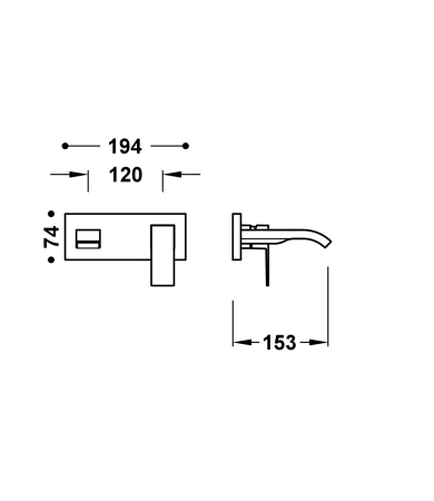 Jaucējkrāns TRES CUADRO