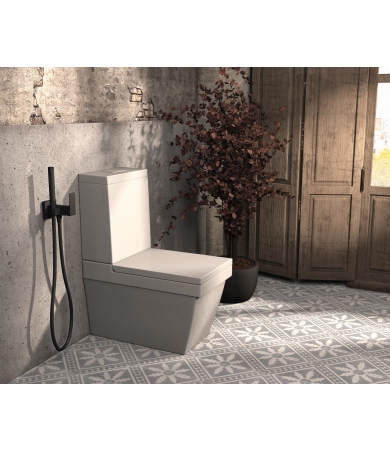 Higiēniska duša TRES CUADRO Matt Black