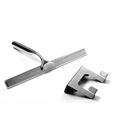 Stikla tiritāja slotiņa NEW TRENDY SQUEEGEE Chrome