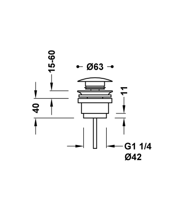 Izplūde TRES CLICK-CLACK
