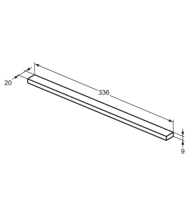 Rokturis skapītim IDEAL STANDARD I.LIFE