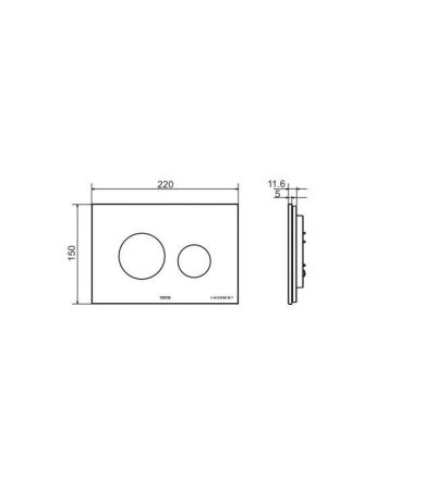 Spiedpoga skalojamai kastei TOTO NEOREST LE