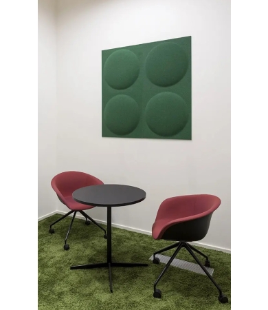 Akustiskais panelis SLALOM ECOROUND PETFELT Fog 953P