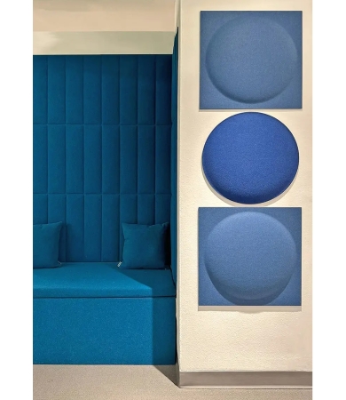 Akustiskais panelis SLALOM ECOROUND PETFELT Fog 953P