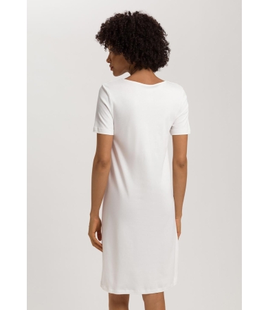 Naktskrekls ar īsām piedurknēm HANRO KALEA NW 100cm M