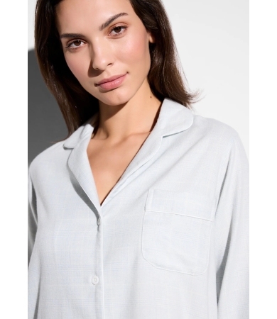 Pidžama ar garām biksēm ZIMMERLI COZY FLANNEL XL