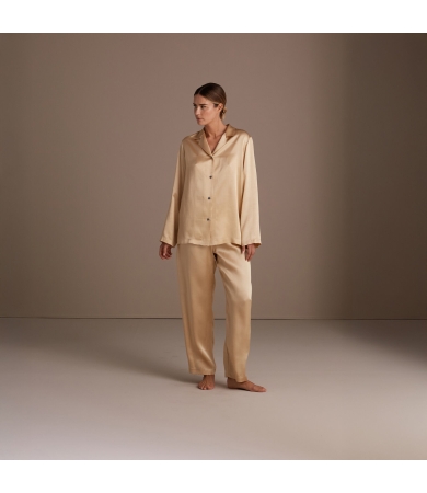 Pidžama ar garām biksēm FRETTE SANCTUARY SILK M